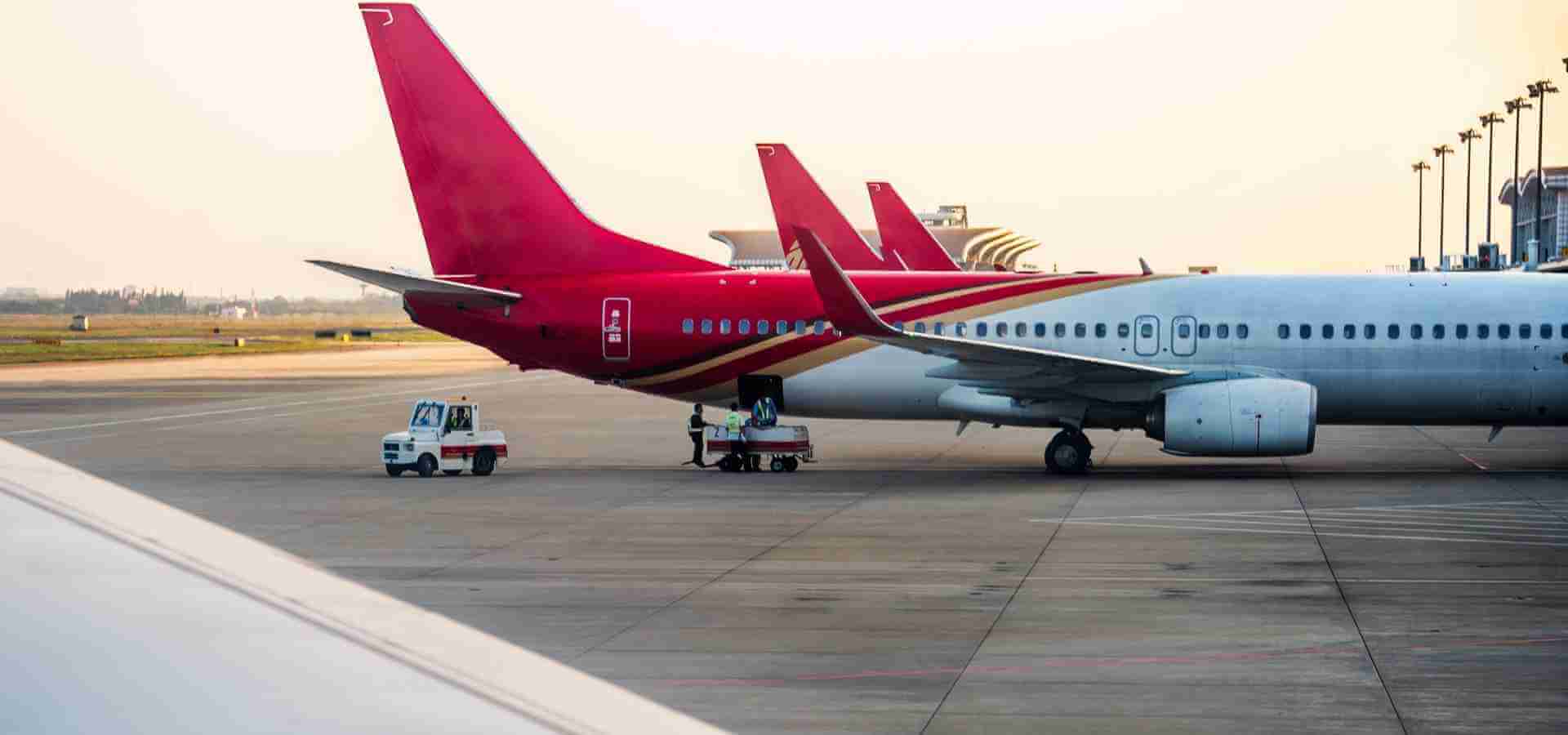 The aircraft that was parked on the runway